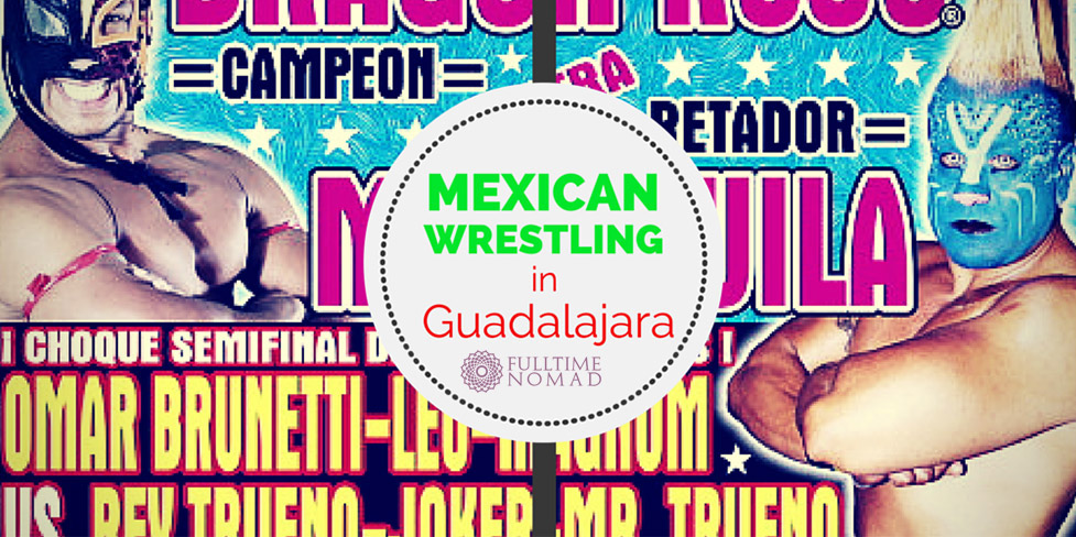 Mexican Wrestling (Lucha Libre) In Guadalajara