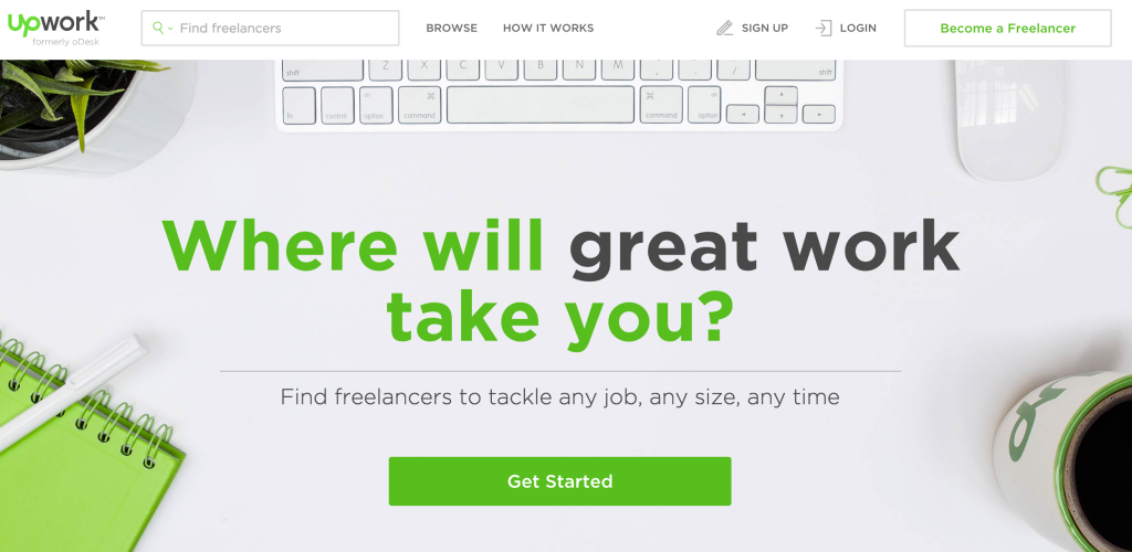 upwork freelancing