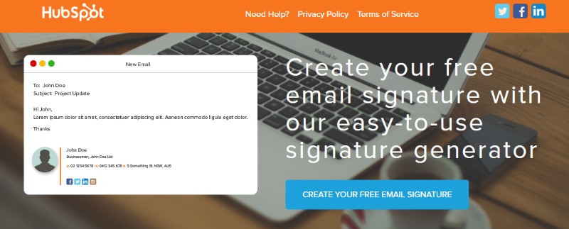 email signatures for freelancers